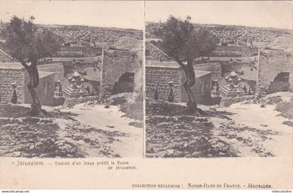 PALESTINE - Jerusalem - Ruine