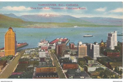 PC10009 Vancouver. B. C. Canada. Hotel Vancouver. Panorama Room. Coast Publishin