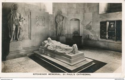 PC19328 Kitchener Memorial. St. Pauls Cathedral. RP