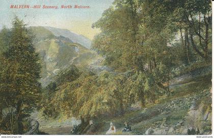 PC21889 Malvern. Hill Scenery. North Malvern. Stevens series. 1905