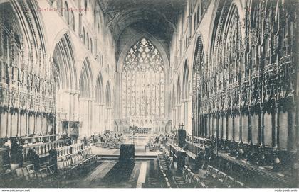 PC27647 Choir. Carlisle Cathedral