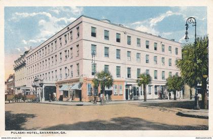 PC30009 Pulaski Hotel. Savannah. Ga. Blumenthal