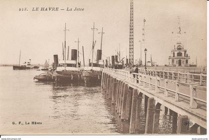 PC38506 Le Havre. La Jetee. Le Havre. No 228. B. Hopkins