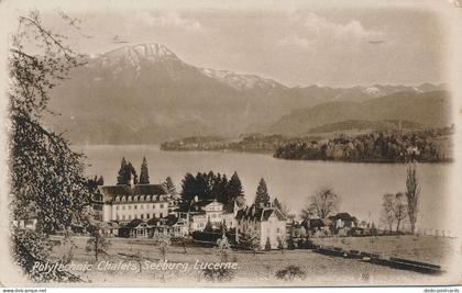 PC42708 Polytechnic Chalets. Seeburg. Lucerne. 1920