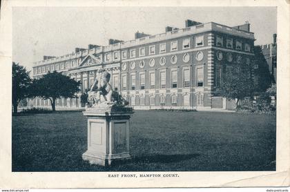 PC69537 East Front. Hampton Court. 1909