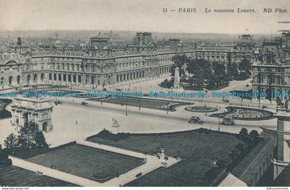 R007943 Paris. Le Nouveau Louvre. ND. No 13