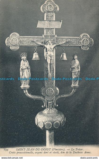 R010540 Saint Jean du Doigt. Le Tresor. Croix Processionnelle. B. Hopkins