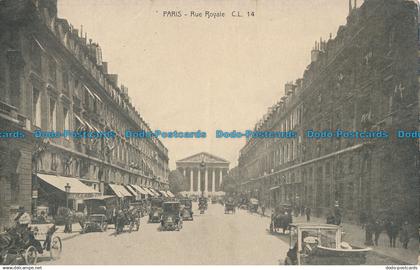 R016726 Paris. Rue Royale. C. L. No 14