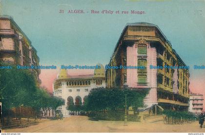 R020885 Alger. Rue d Isly et Rue Monge