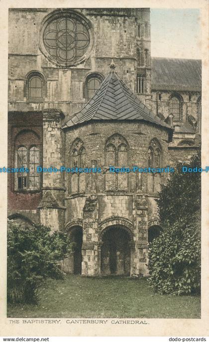 R025148 The Baptistery. Canterbury Cathedral. Walter G. Austin. RA