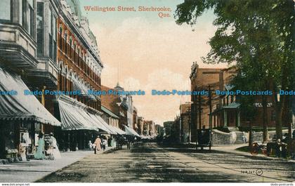 R032450 Wellington Street. Sherbrooke. Que. Valentine. 1914