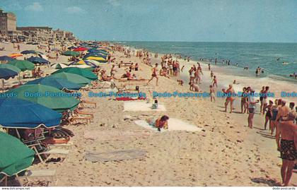 R036355 Beach Scene. ocean city. Maryland. Tingle