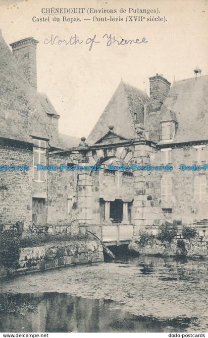 R038936 Chenedouit. Castel du Repas. Pont Levis. B. Hopkins