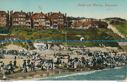 R049430 Sands and Marina. Boscombe. Premier. 1914