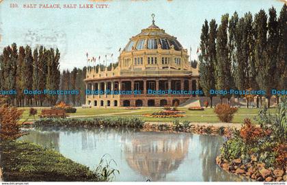 R058868 Salt Palace. Salt Lake City. Souvenir Novelty. 1909