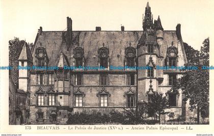 R060390 Beauvais. Le Palais de Justice. Ancien Palais Episcopal. LL. No 175