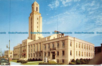 R064824 City Hall. Pawtucket. Rhode Island. Frank Desmarais