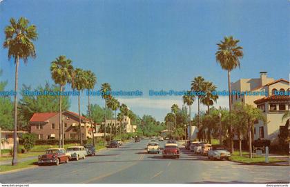 R066697 Davis Boulevard on Davis Island. Tampa. Florida. Tichnor