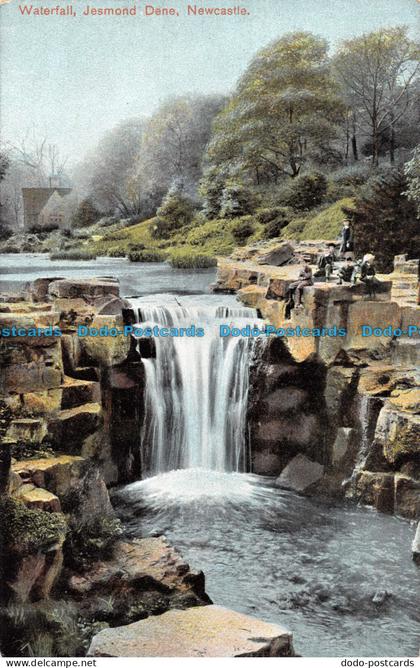 R075919 Waterfall. Jesmond Dene. Newcastle. Newcastle Chronicle Series