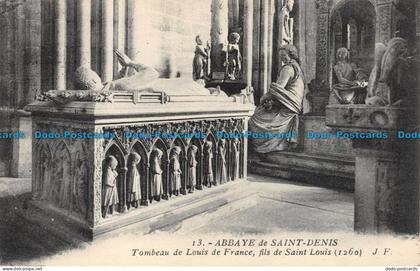 R084622 Abbaye de Saint Denis. Tombeau de Louis de France Fils de Saint Louis. J