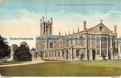 R092498 Cheltenham College and War Memorial. Cheltenham. Valentine