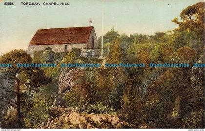 R100668 23851. Torquay. Chapel Hill. Photochrom