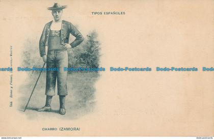 R136512 Tipos Espanoles. Charro. Zamora. Romo y Fussel. B. Hopkins