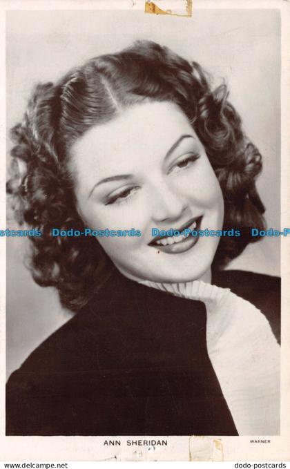 R140317 Ann Sheridan. Warner. No. 12113. Picturegoer Series. RP