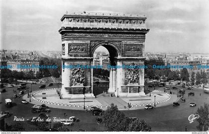 R150569 Paris. L Arc de Triomphe. RP