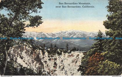 R151281 San Bernardino Mountain near San Bernardino. California. Julius J. Hecht