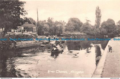 R157087 River Thames. Abingdon. Valentine