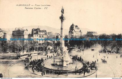 R159584 Marseille. Place Castellane. Fontaine Cantini. ZZ