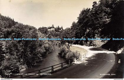 R169342 Packstrasse m. Ruine Krems bei Voitsberg. W. Kramer. 3930. Walter Kramer