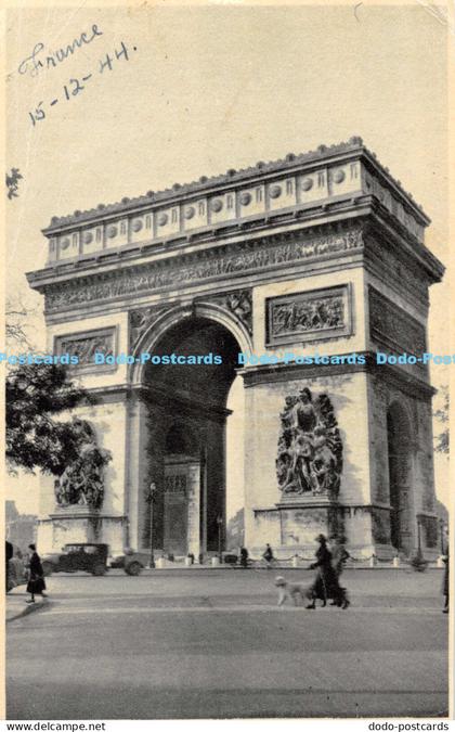 R172424 Arc de Triomphe. Marcel Bovis. 1917