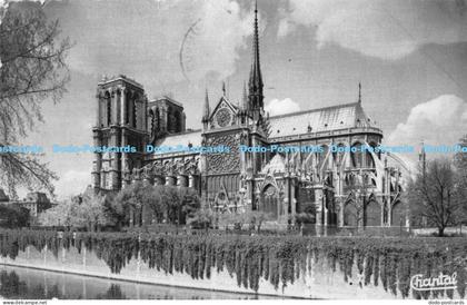 R175801 Paris. Notre Dame de Paris. Chantal. 1953