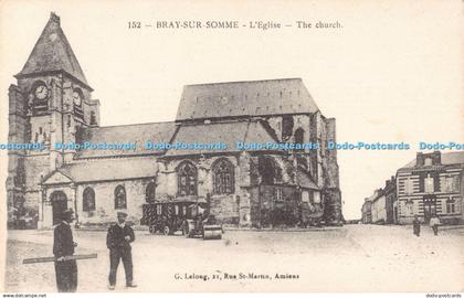 R193077 152 Bray Sur Somme LEglise The church G Lelong Catala