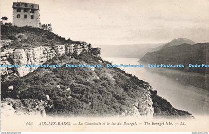 R209134 Aix Les Bains La Chambotte et le lac du Bourget The Bourget lake LL 143