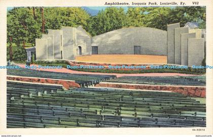 R214167 Amphitheatre Iroquois Park Louisville Ky V62 Readmore News C T Art Color