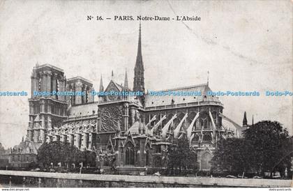 R221395 No 16 Paris Notre Dame LAbside