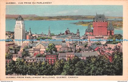 R235089 Quebec Vue Prise du Parlement Quebec from Parliament Building Quebec Can