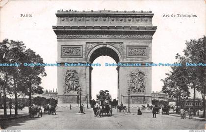 R239713 Paris Arc de Triomphe Post Card