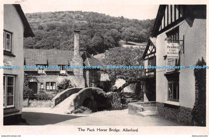 R249016 Allerford The Pack Horse bridge Postcard