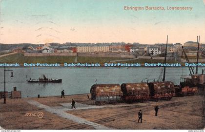 R258836 57315 Ebrington Barracks Londonderry Valentines 1922