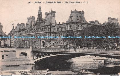 R261131 Paris The Town Hall A Leconte No 16