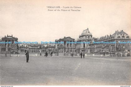 R268685 Versailles Facade du Chateau Front of the Palace of Versailles Cosse