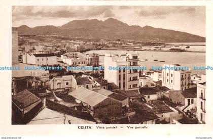 R268816 Ceuta Vista parcial Vue partielle