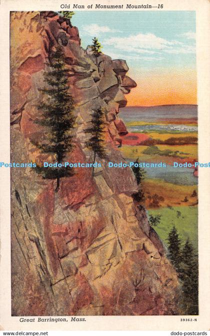 R284100 Barrington Mass Old Man of Monument Mountain C W Hughes C T American Art