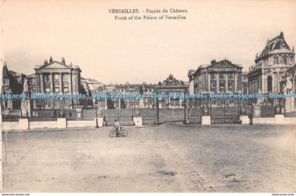 R296453 Versailles Facade du Chateau Front of the Palace of Versailles Cosse