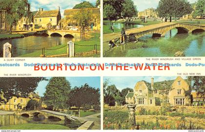 R316711 Bourton on the Water A Quiet Corner The River Windrush and Village Green