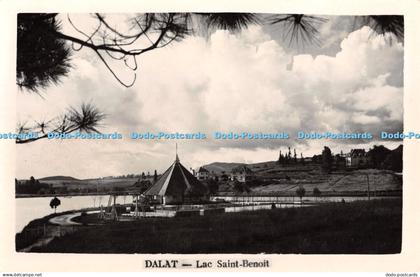 R326537 Dalat Lac Saint Benoit Postcard 1952